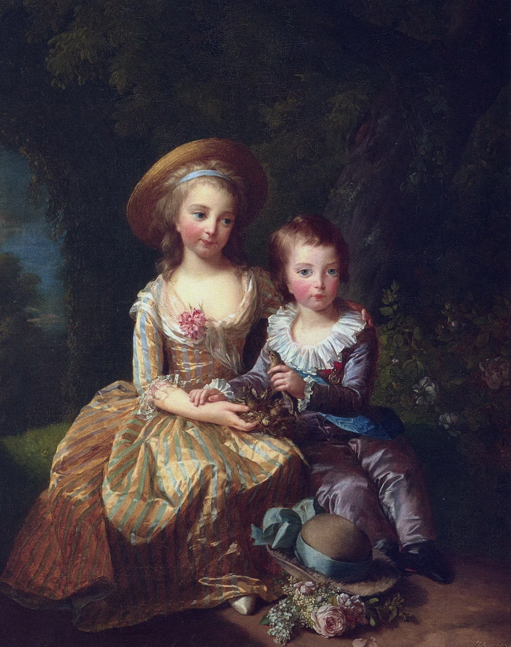 I due figli maggiori di Maria Antonietta-Versailles